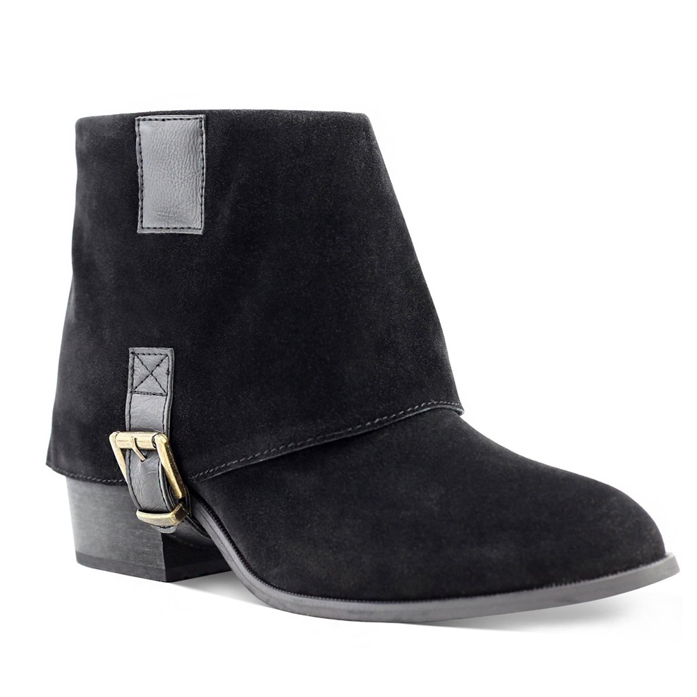 Worn once..Olivia Miller Cypress Fold-Over Bottom Booties